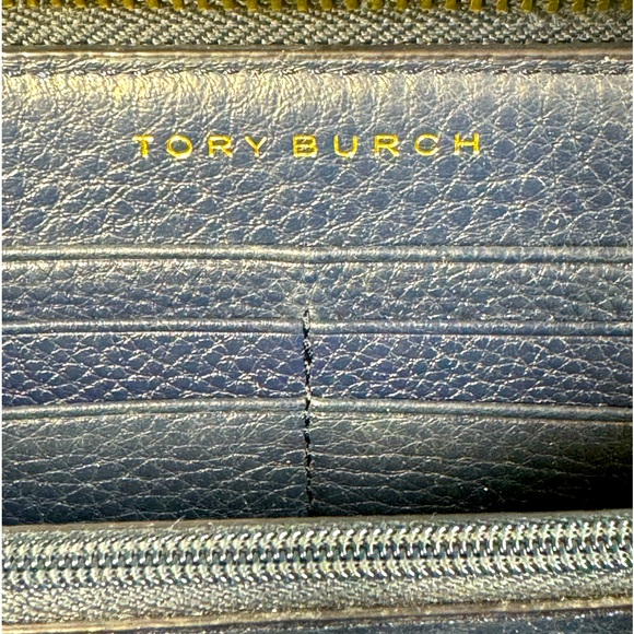 Tory Burch Snakeskin Suede Flap Crossbody & Zip Around Continental Wallet COA - Picture 16 of 17